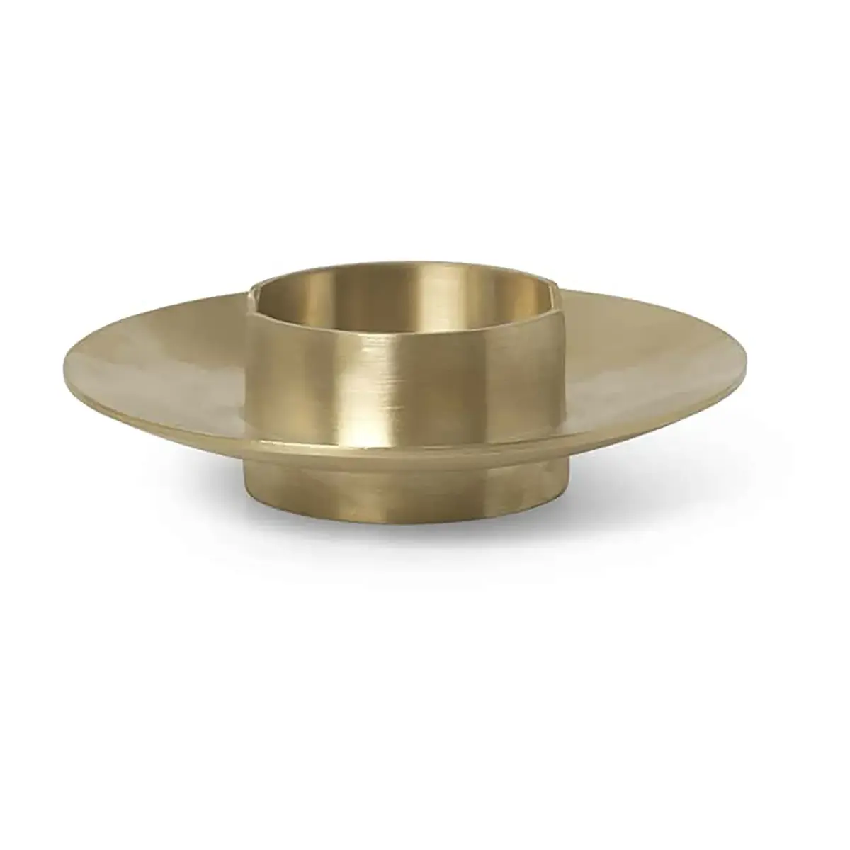 Ferm Living kubbelysholder, brass