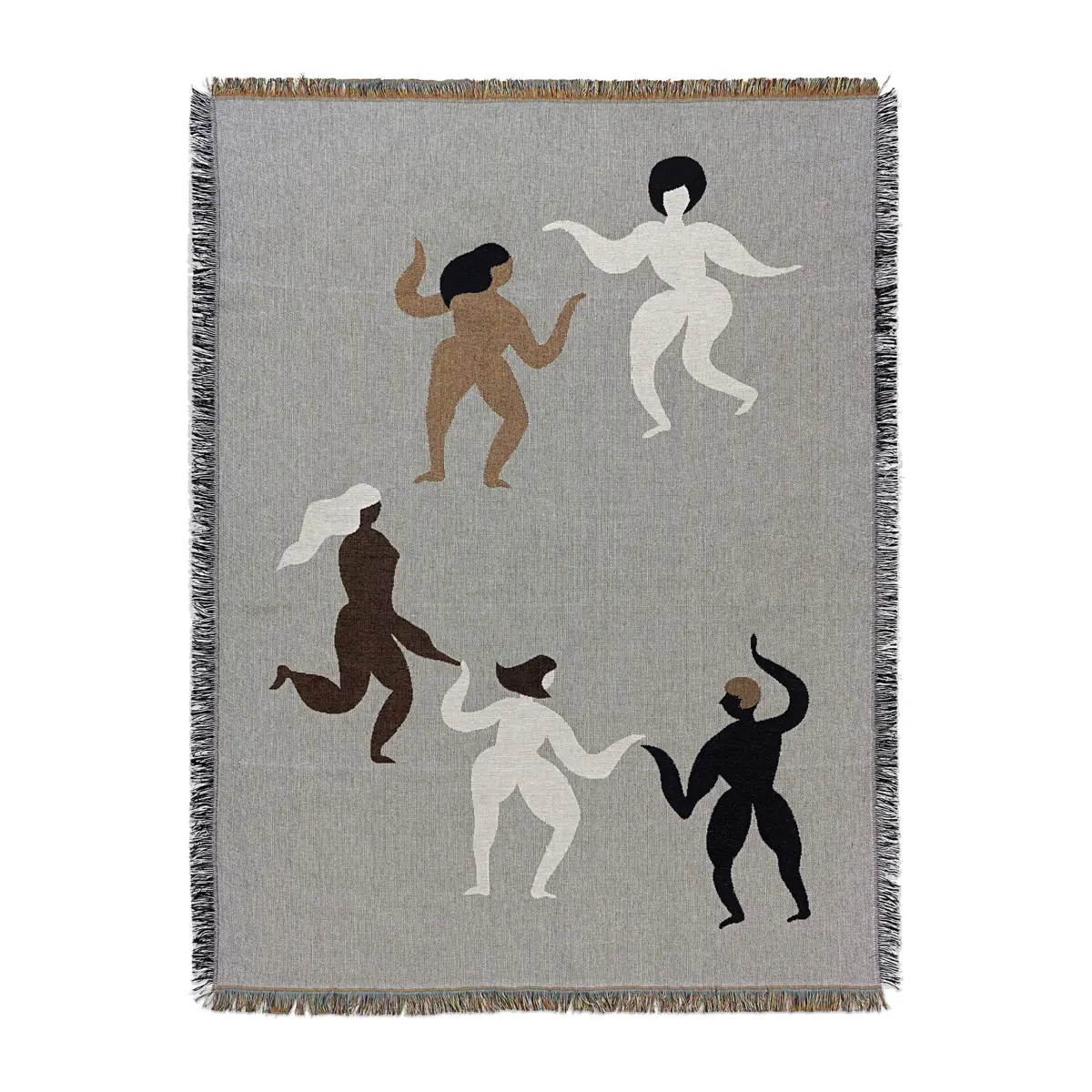 Free tapestry pledd 120 x 170 cm, Grey