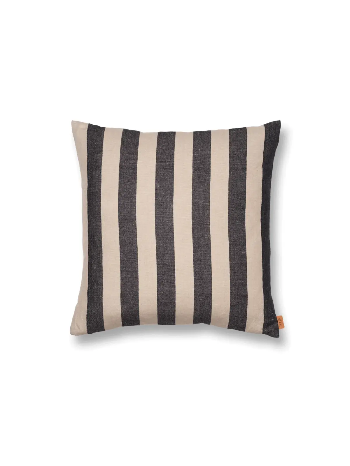 Grand putetrekk 50x50 cm, Sand-svart