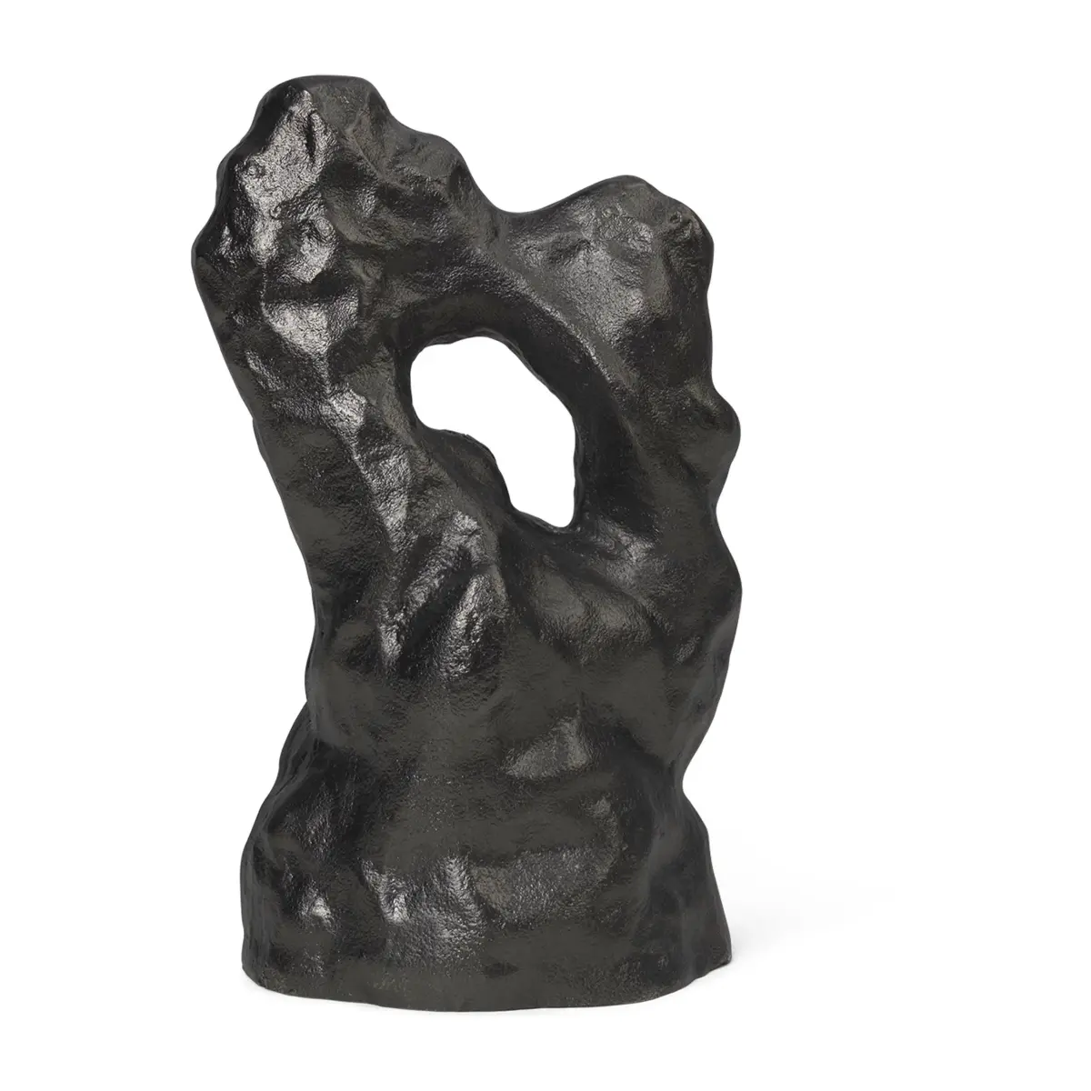 Grotto skulptur, Blackened Aluminium