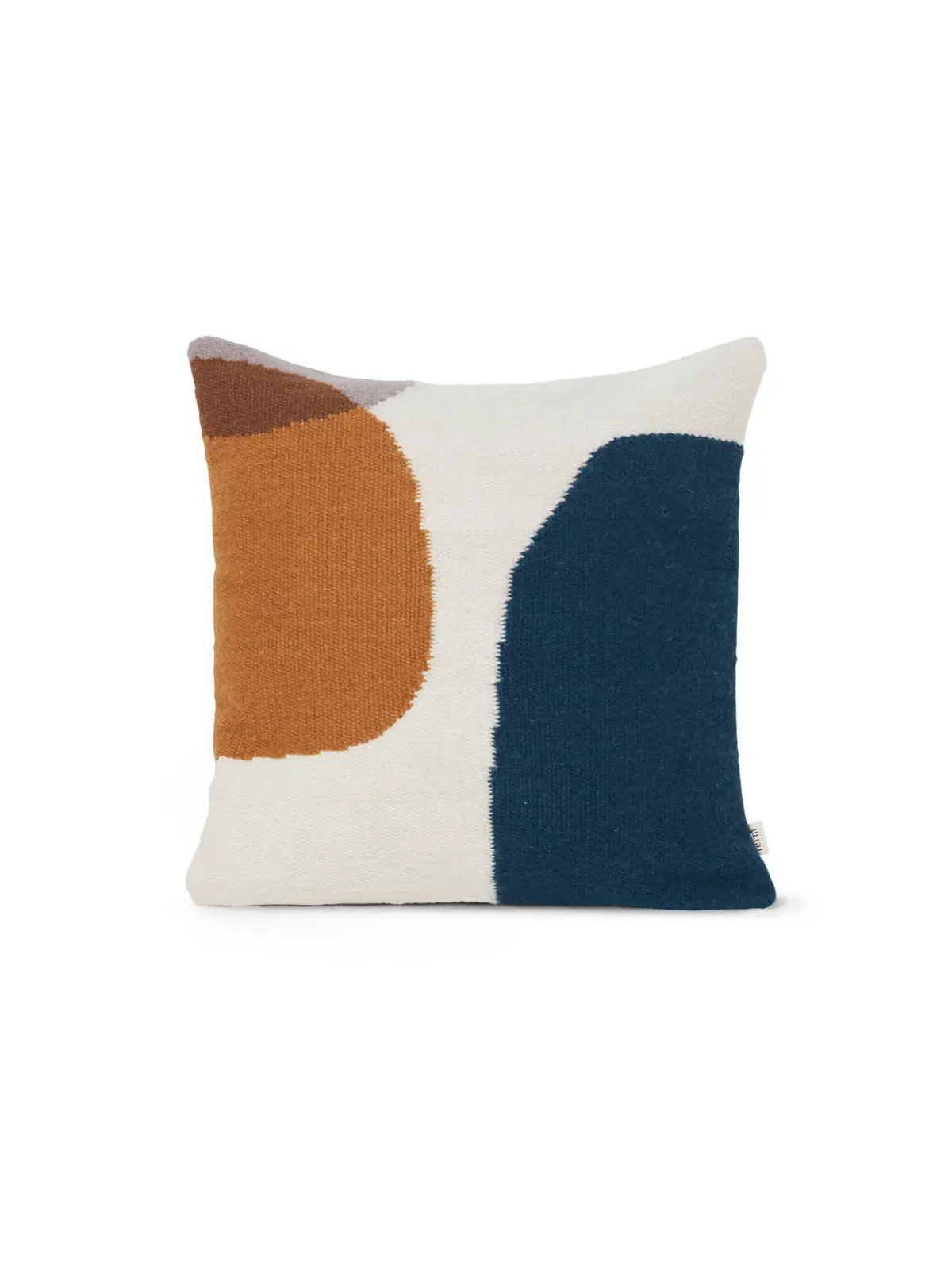 Kelim putetrekk 50x50 cm, Bone white