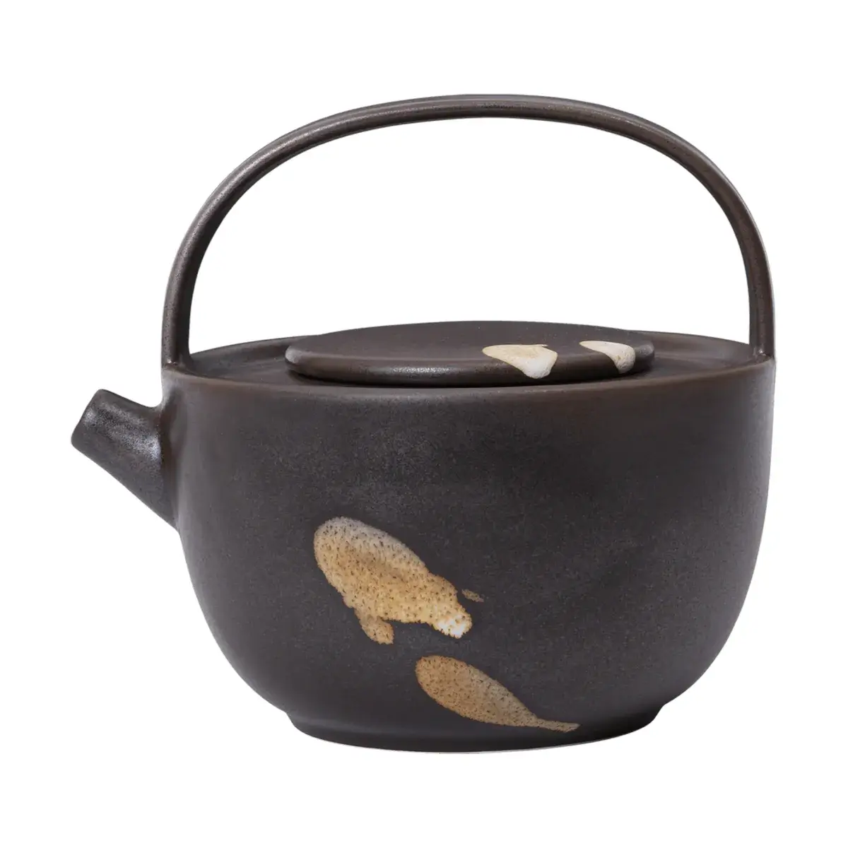 Koyo tekanne 0,85 L, Dark brown-buff