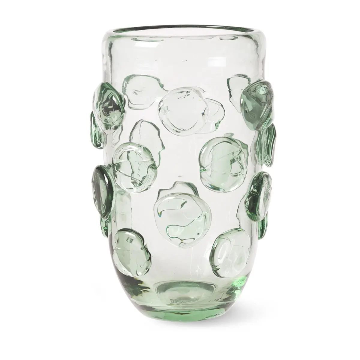 Lump vase Ø 17 x 25 cm, Recycled clear