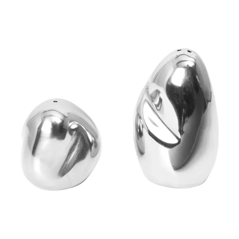 Orevo salt- og peppersett, Polished Stainless Steel