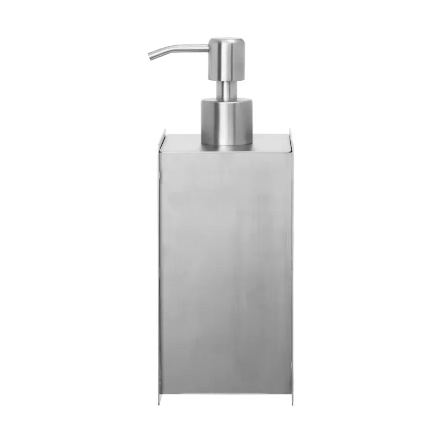 Sama såpepumpe, Brushed stainless steel