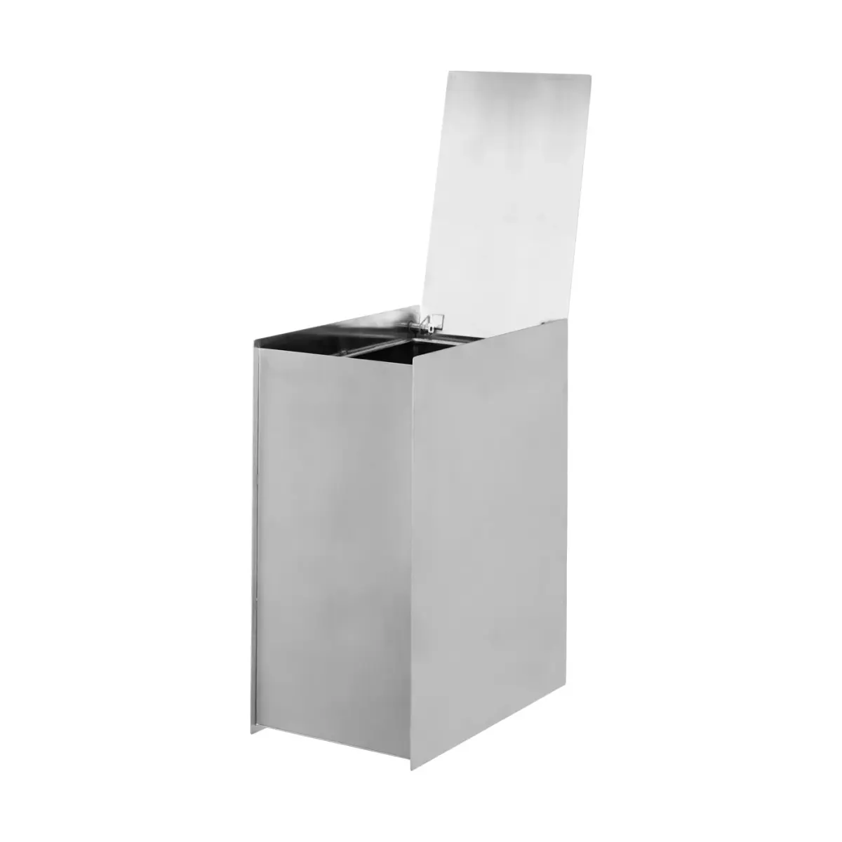 Sama søppelbøtte, Brushed stainless steel