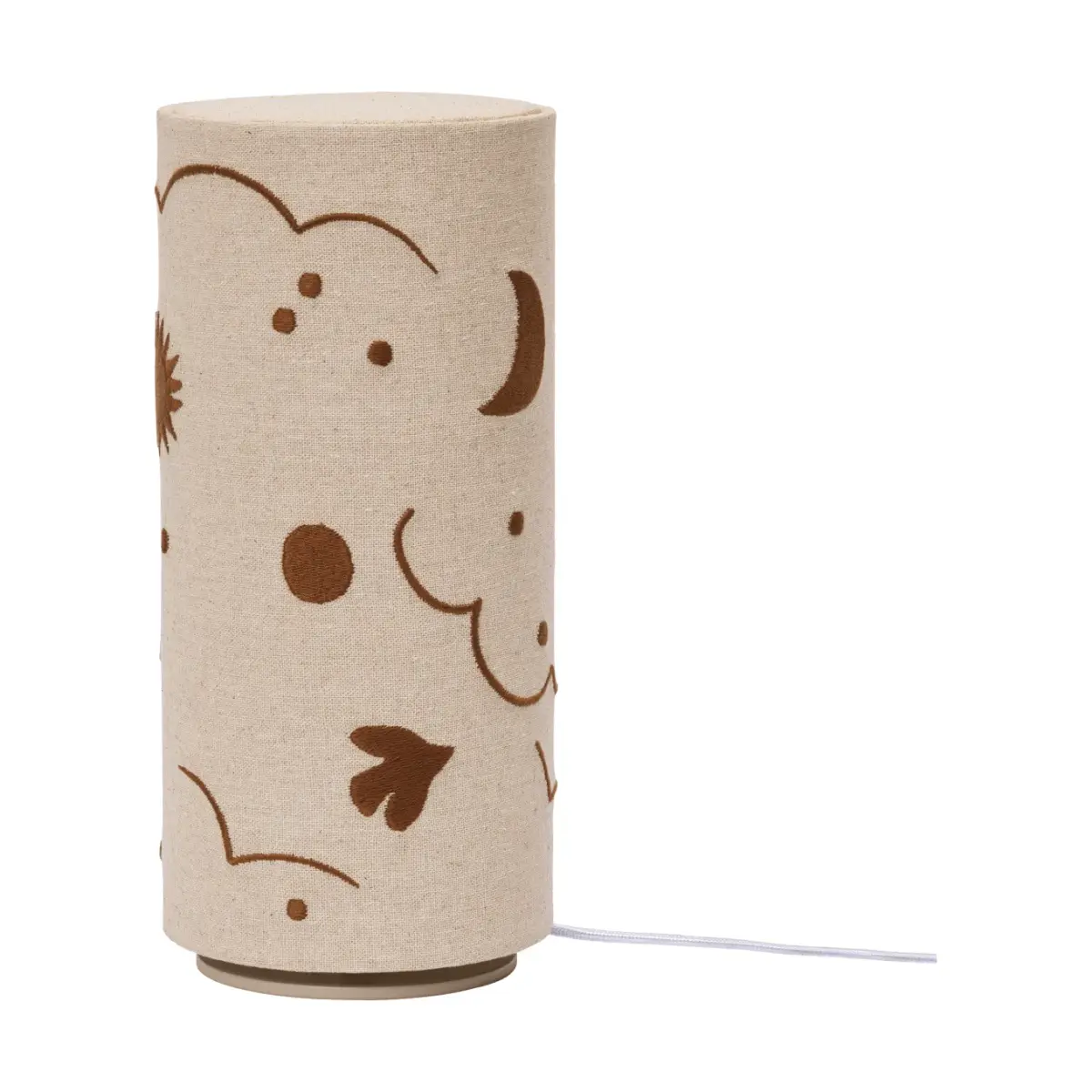 Skye bordlampe, Natural-bronze