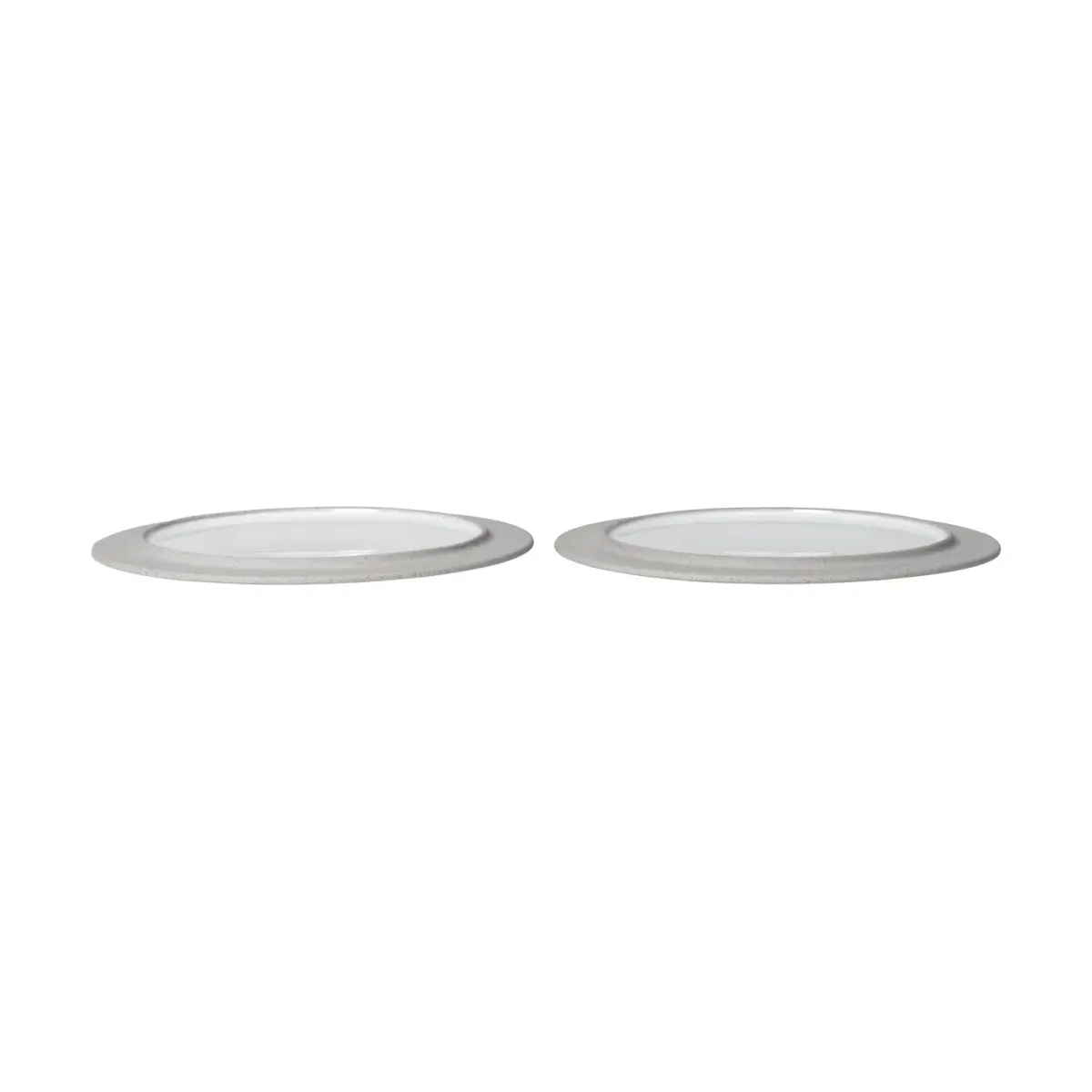 Sonae tallerken 2-pk, Grey-white, Ø25 cm