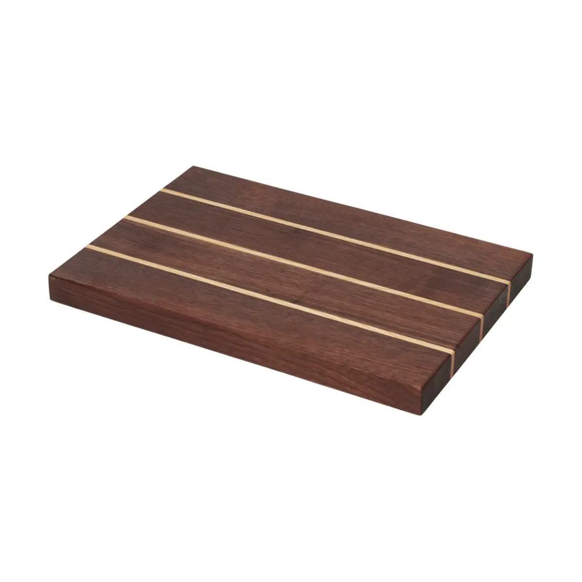 Stribe skjærefjøl fine 25x36 cm, Walnut-ash