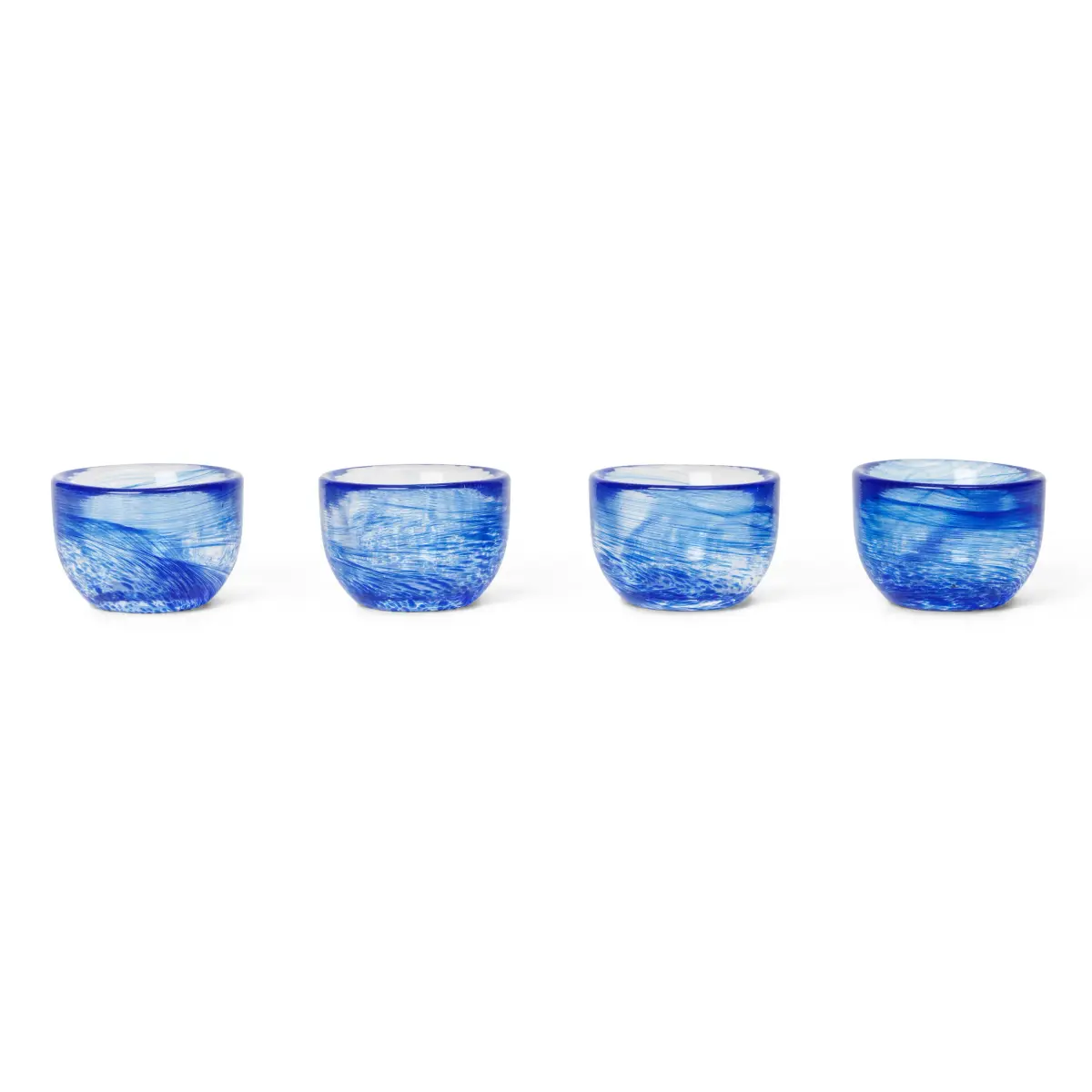 Tinta eggeglass 4-pakning Ø 4,8 cm, Blue