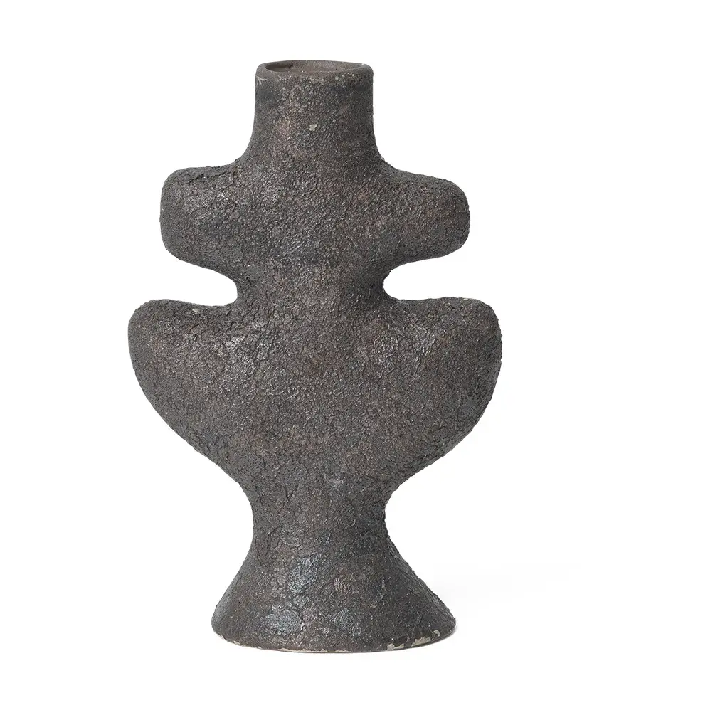 Yara lysestake small, Rustic Iron