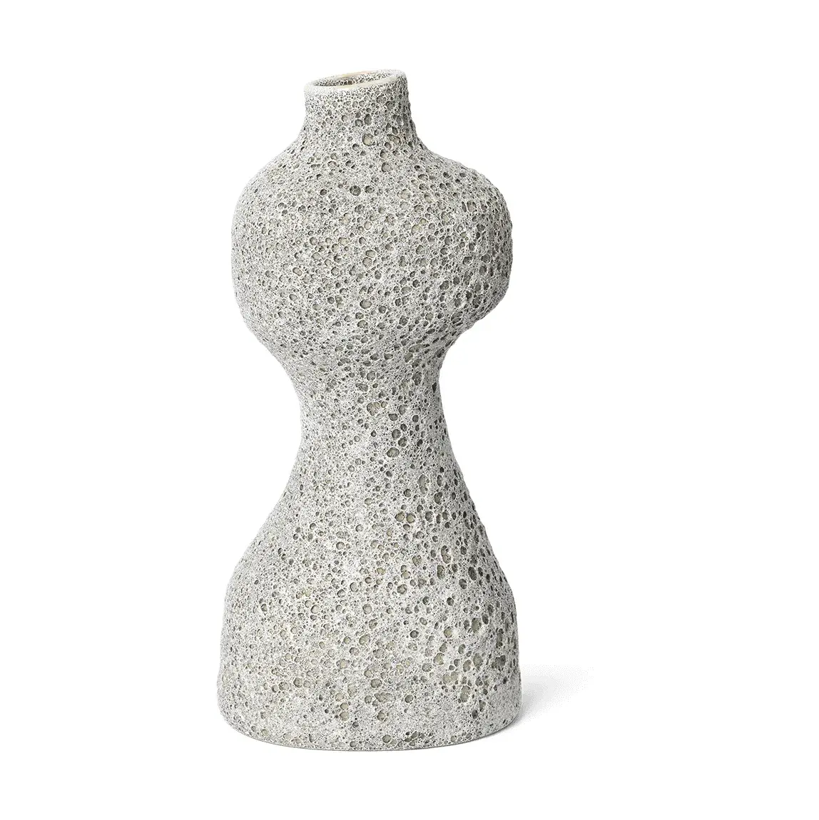 Yara vase medium, Grey Pumice
