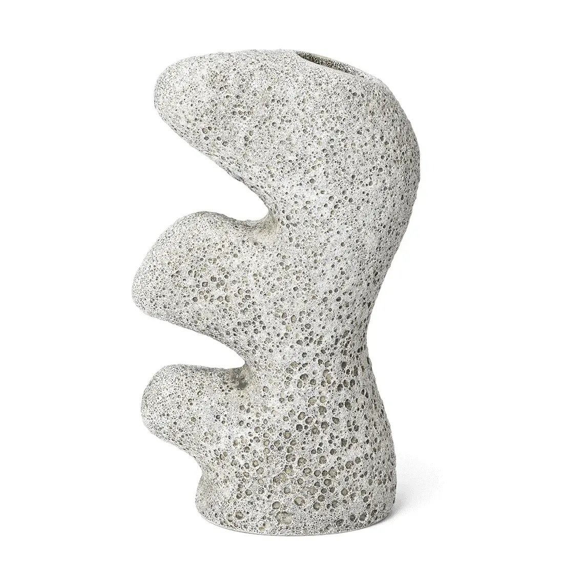 Yara vase small, Grey Pumice