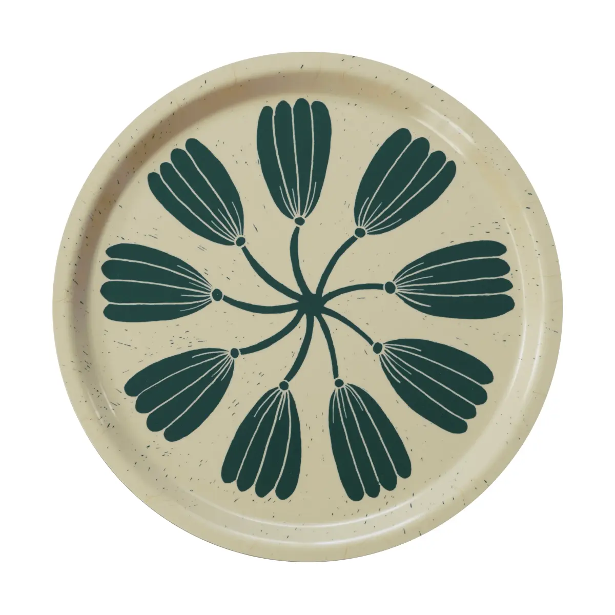 Krans brett Ø31 cm, Yellow-green