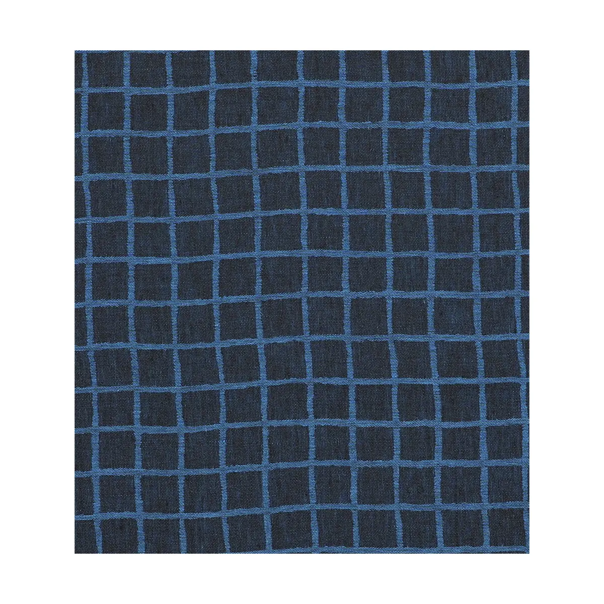 Rutete stoff, Blue-black