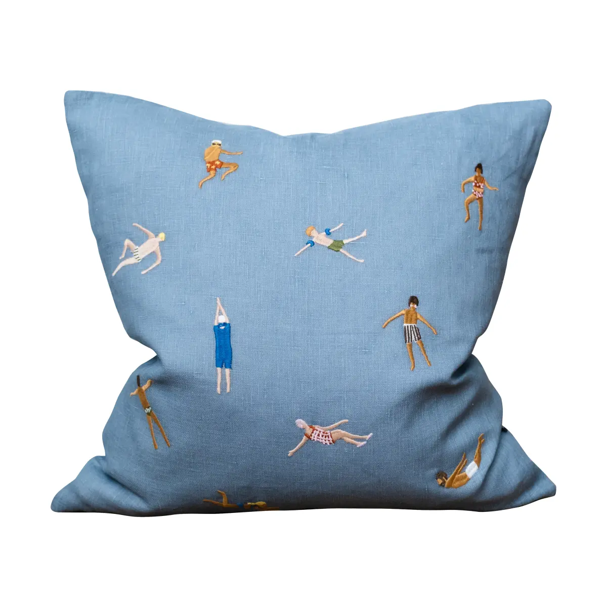 Swimmers putetrekk 45 x 45 cm, Blå
