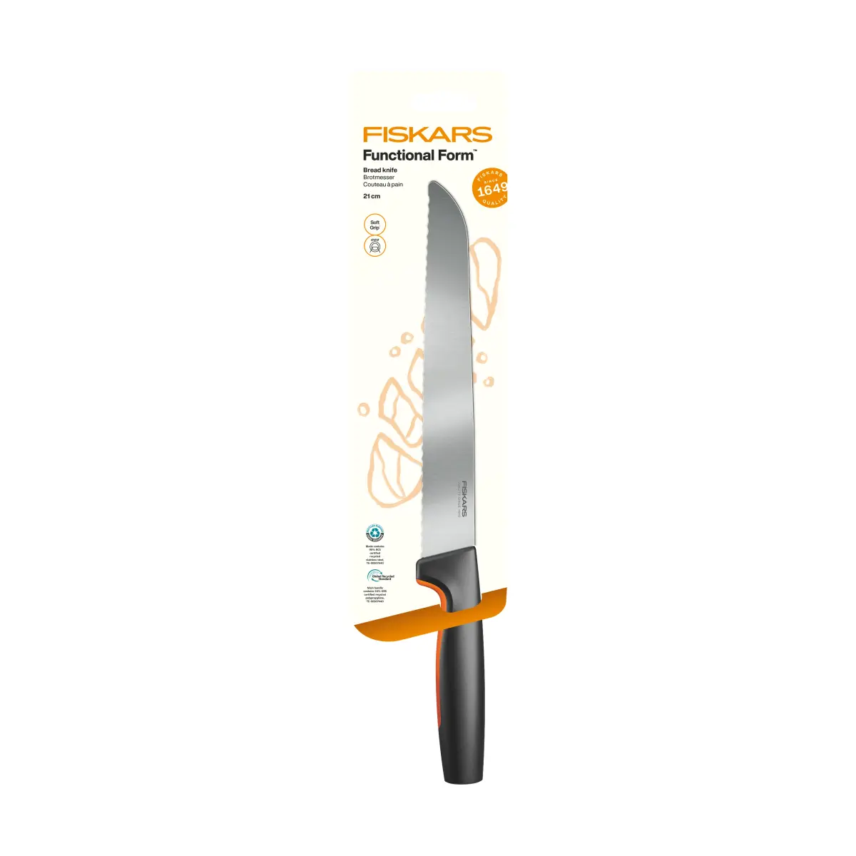 Functional Form brødkniv, Rustfritt stål
