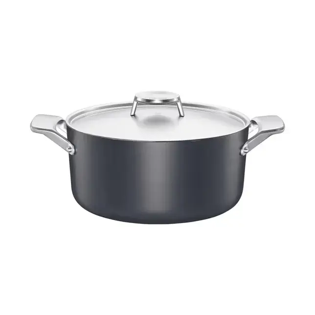 Taiten gryte med lokk 3,5 l, Svart