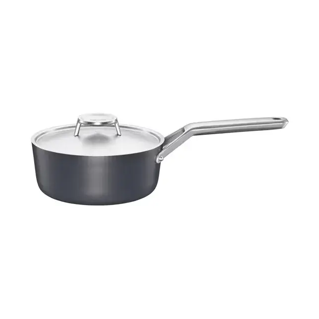 Taiten kasserolle med lokk 1,6 l, Svart