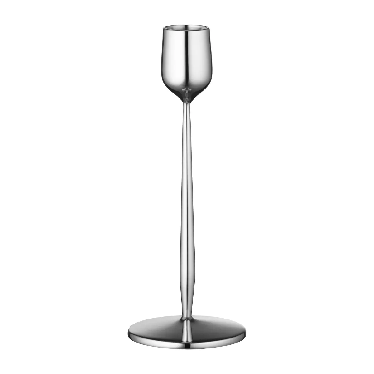 Dorotea lysestake 18 cm, Blankt stål