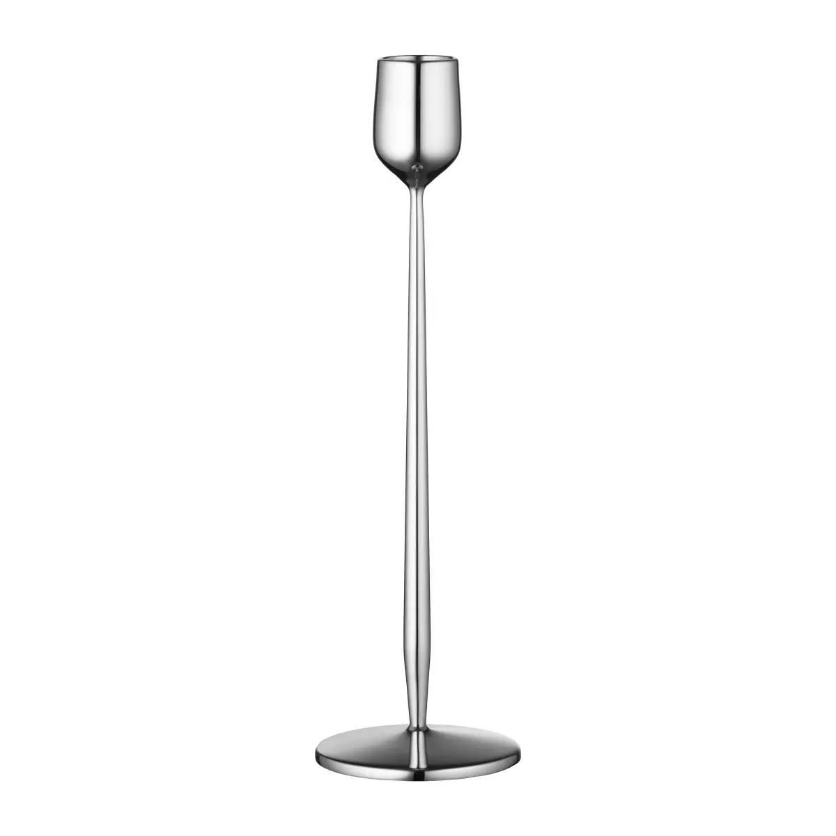 Dorotea lysestake 23,5 cm, Blankt stål