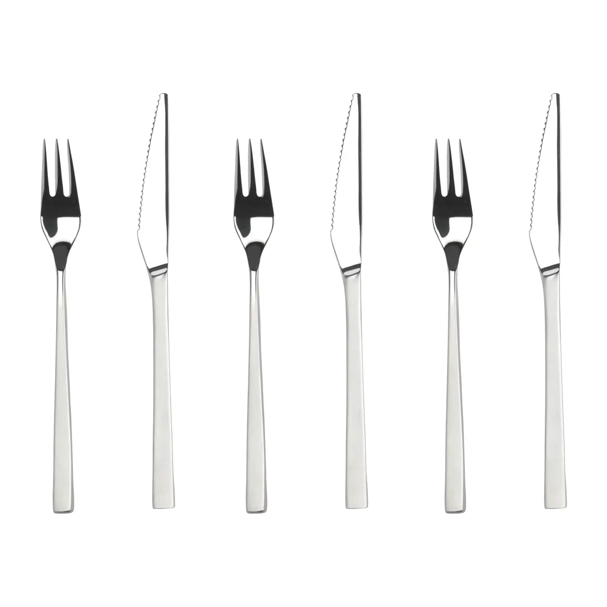 Fuga grillbestikksett 12 deler, Rustfritt stål