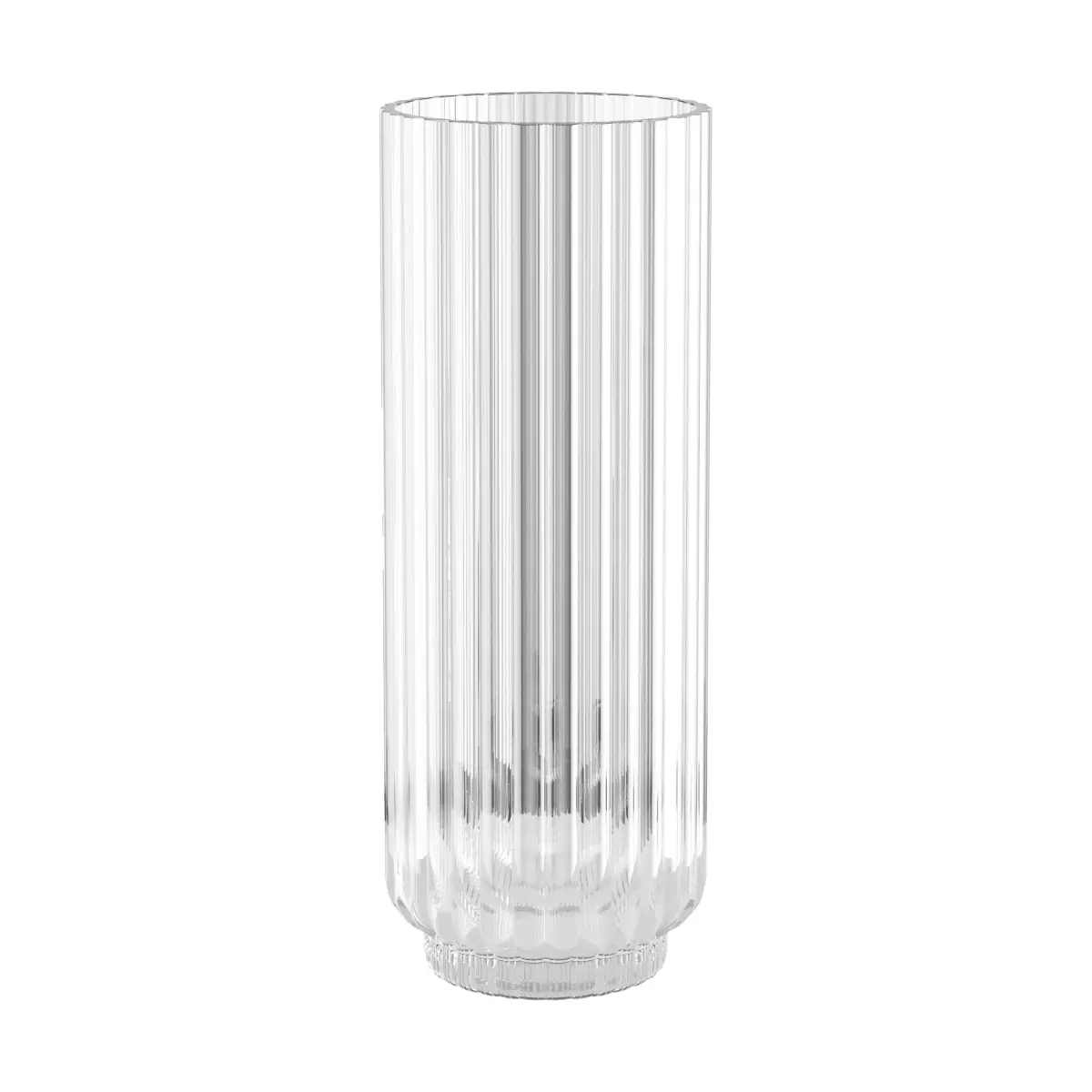 Bernadotte vase rund, Klar