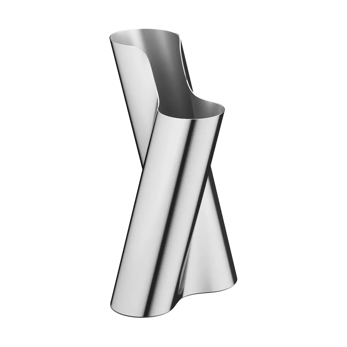 Lituus vase large 34,2 cm, Rustfritt stål