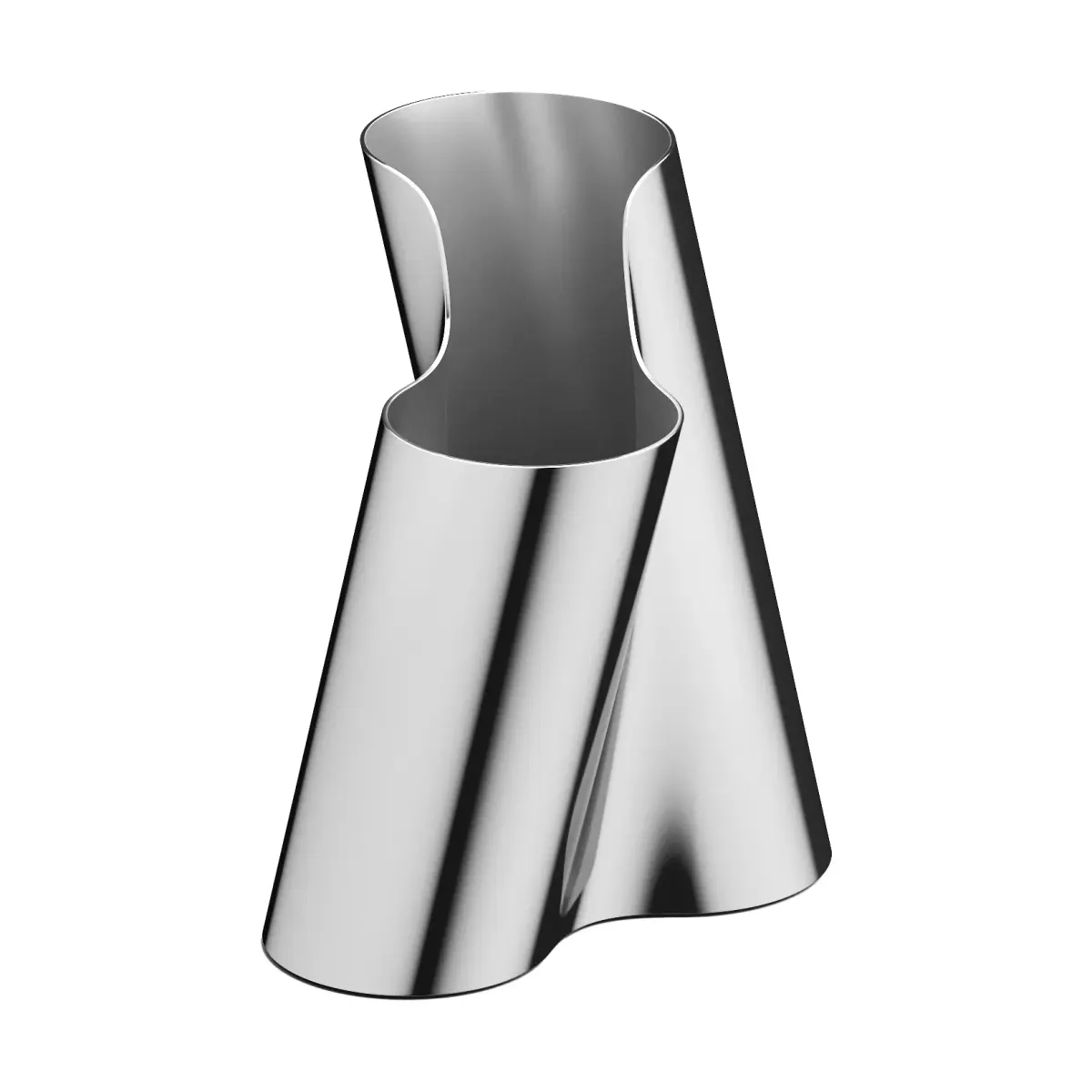 Lituus vase medium 20,4 cm, Rustfritt stål