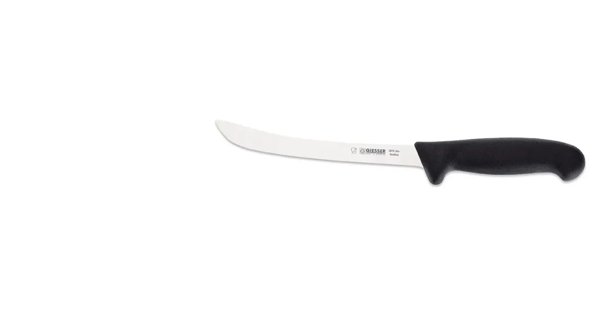 Giesser filetkniv 18 cm, Stål-svart