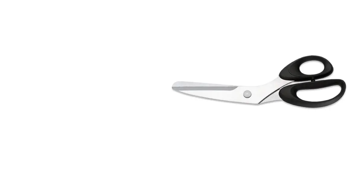 Giesser fiskesaks 10 cm, Rustfritt stål-svart