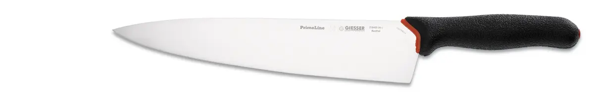 PrimeLine kokkekniv 26 cm, Svart
