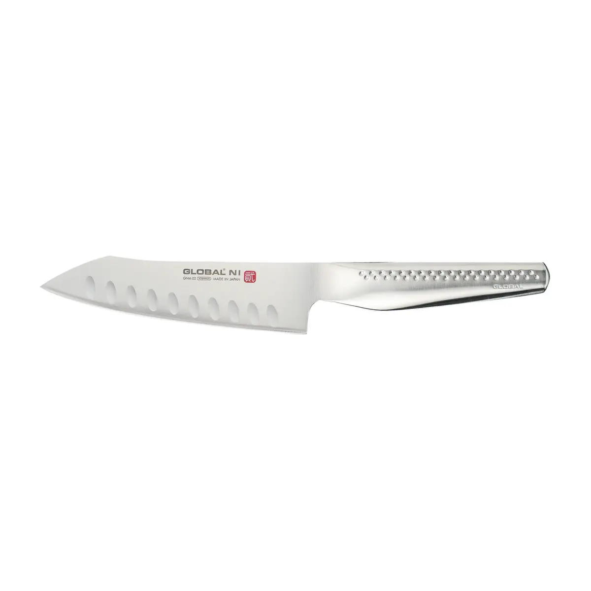 Global NI GNM-02 Grønnsakshakke Oriental olivenslipt, rustfritt stål, 15 cm