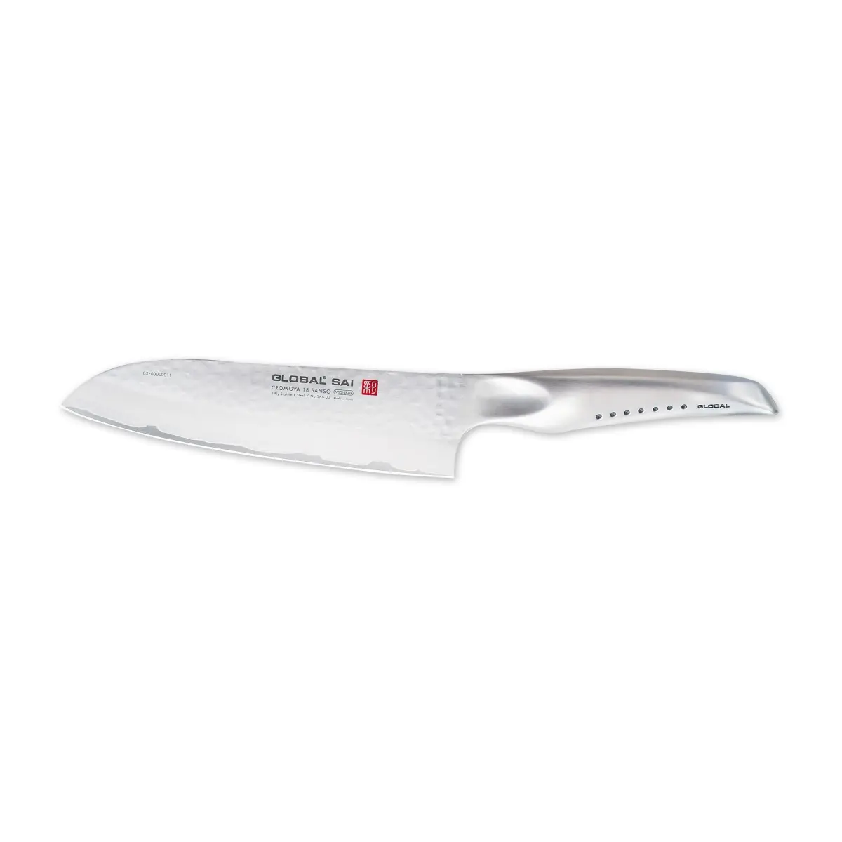 Global SAI-03 Santokukniv 19 cm, rustfritt stål