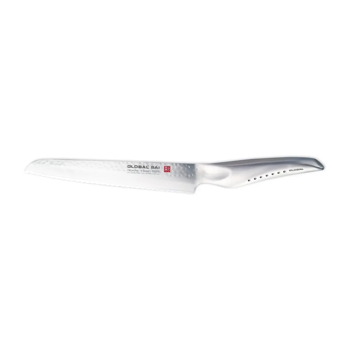 Global SAI-M04 Brødkniv 17 cm, rustfritt stål