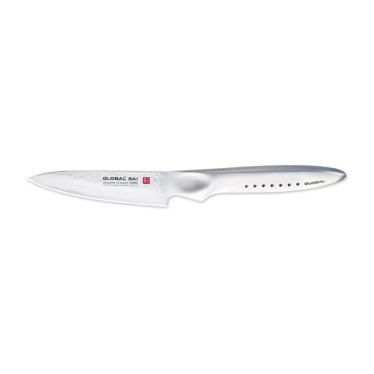 Global SAI-S02 Skrellekniv 10 cm, rustfritt stål