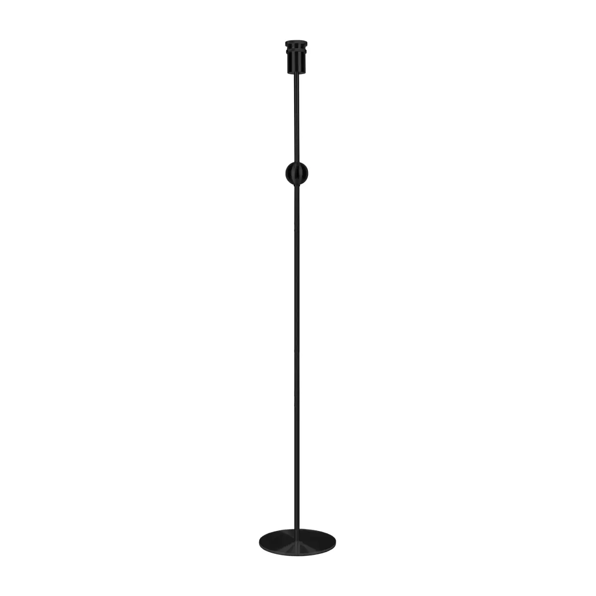 Astrid lampestativ 130 cm, Svart