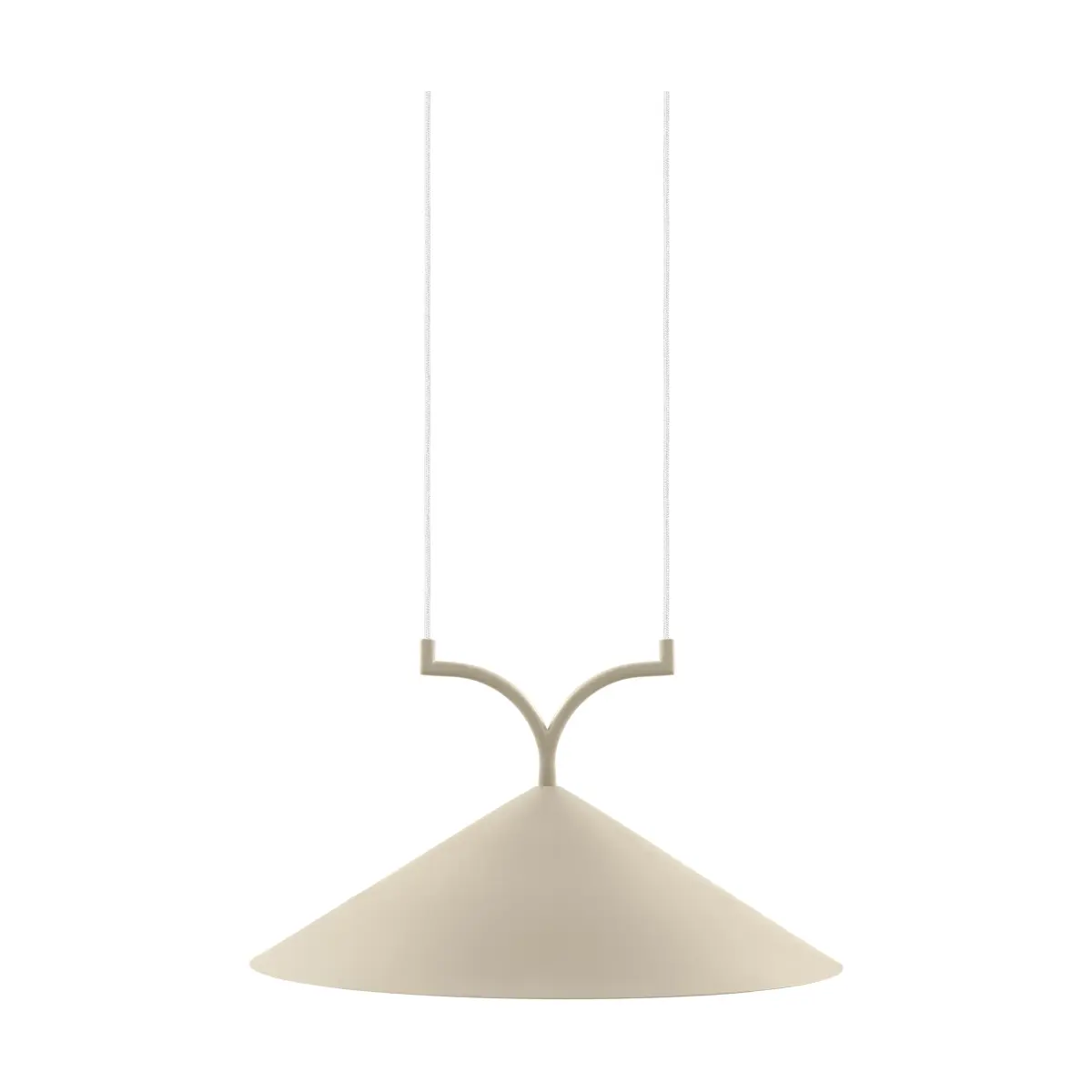 Curve pendel 50, Beige