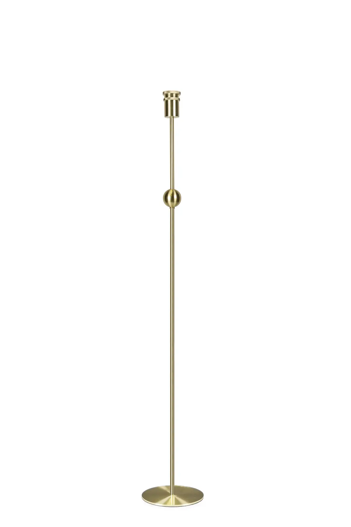 Gulvlampe Astrid, Børstet messing