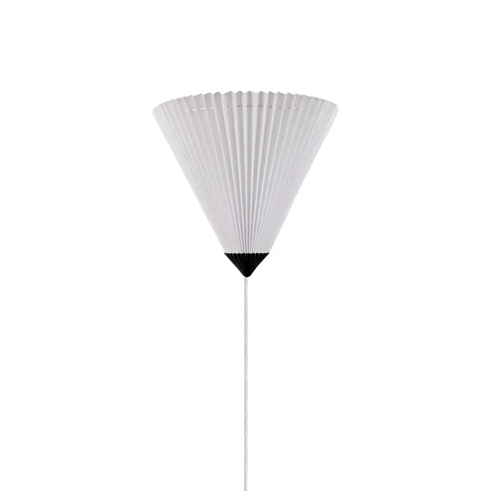 Matisse vegglampe, hvit/sort