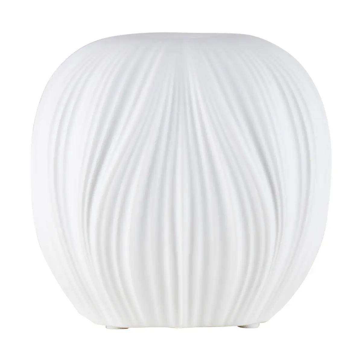 Milo bordlampe, Hvit, 16 cm