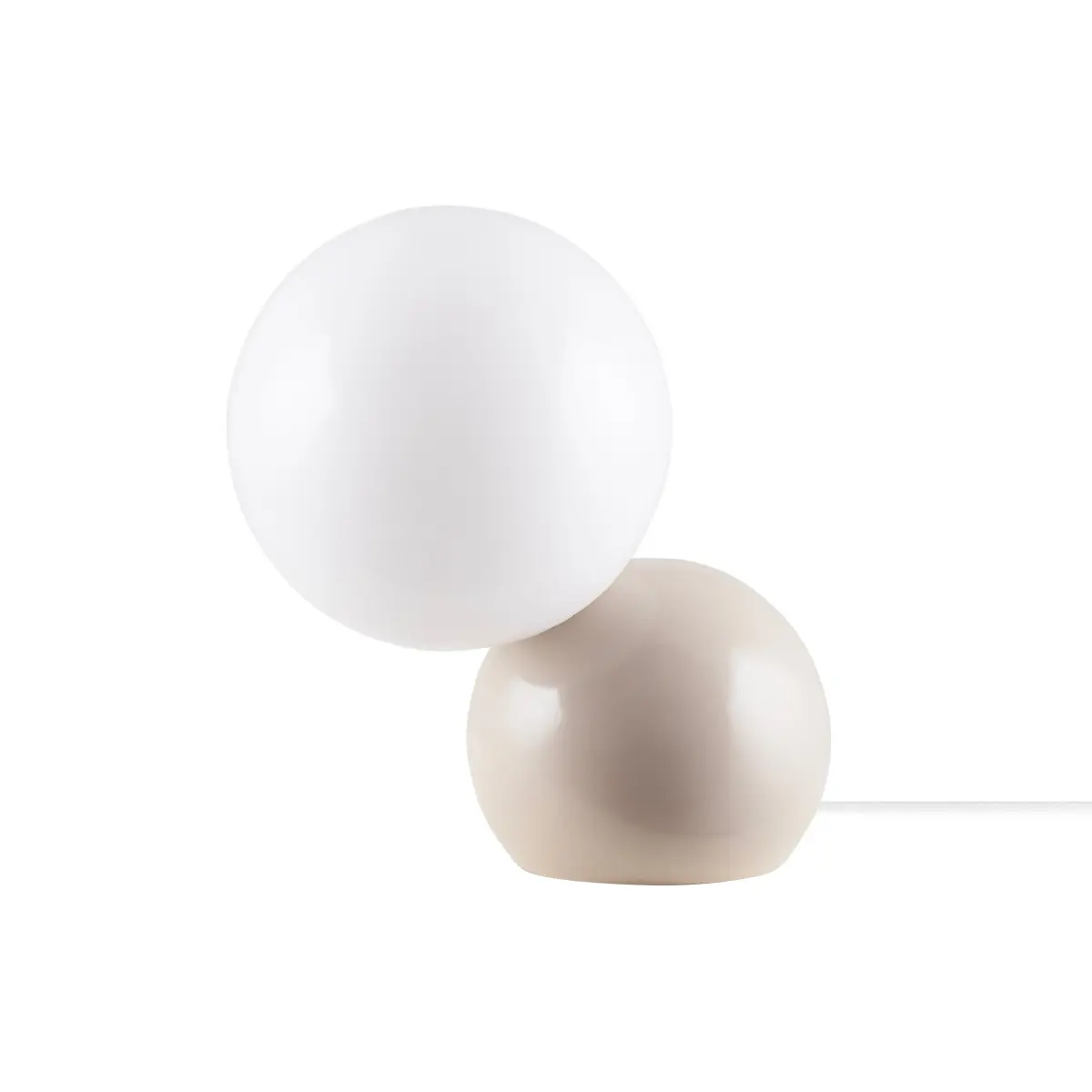 Ripley bordlampe/vegglampe, Beige