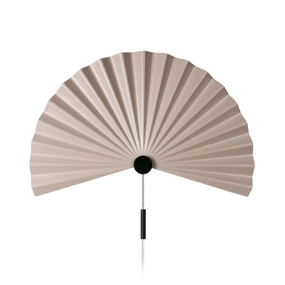 Zen vegglampe 50 cm, Mud-black