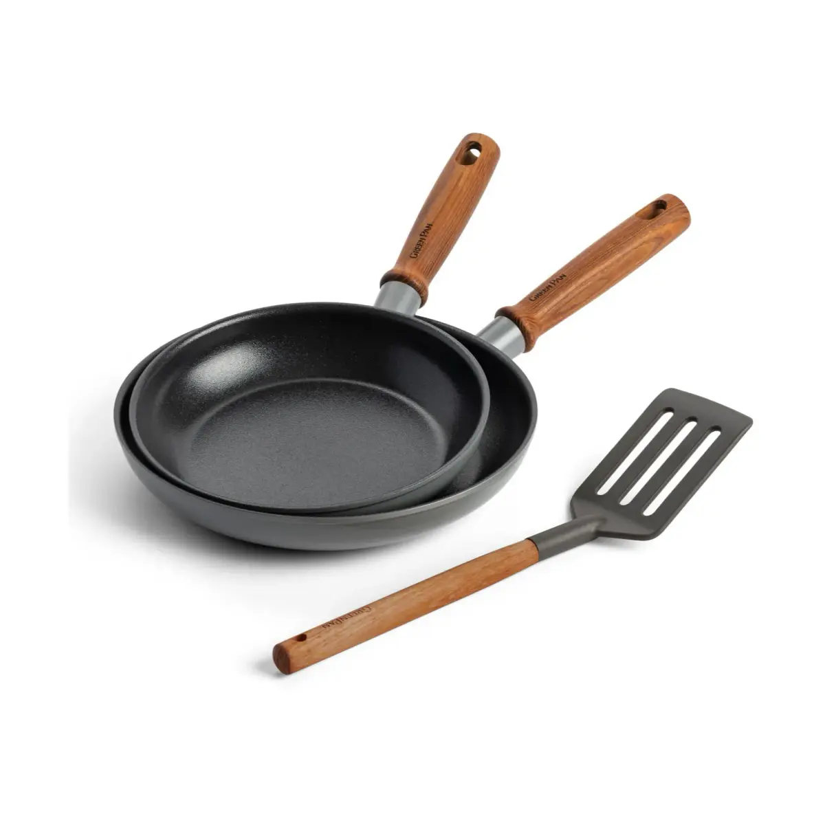 Mayflower Pro stekepannesett + stekespade, 3 deler