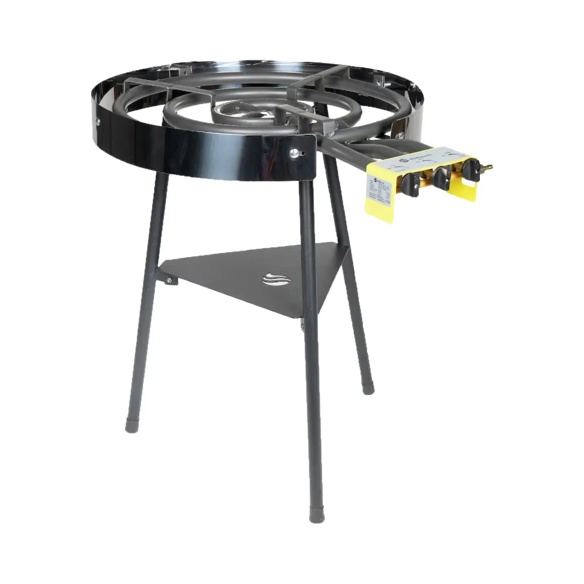 Hällmark gassbrenner Ø60 cm V2, Black