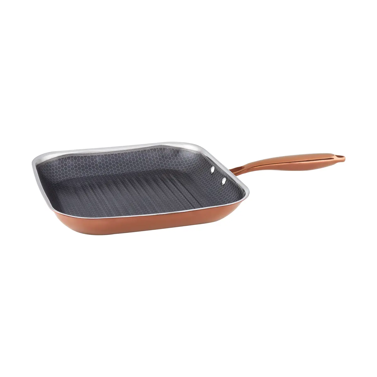 Hâws Santo grillpanne hybrid coating 28 cm, Rose Gold
