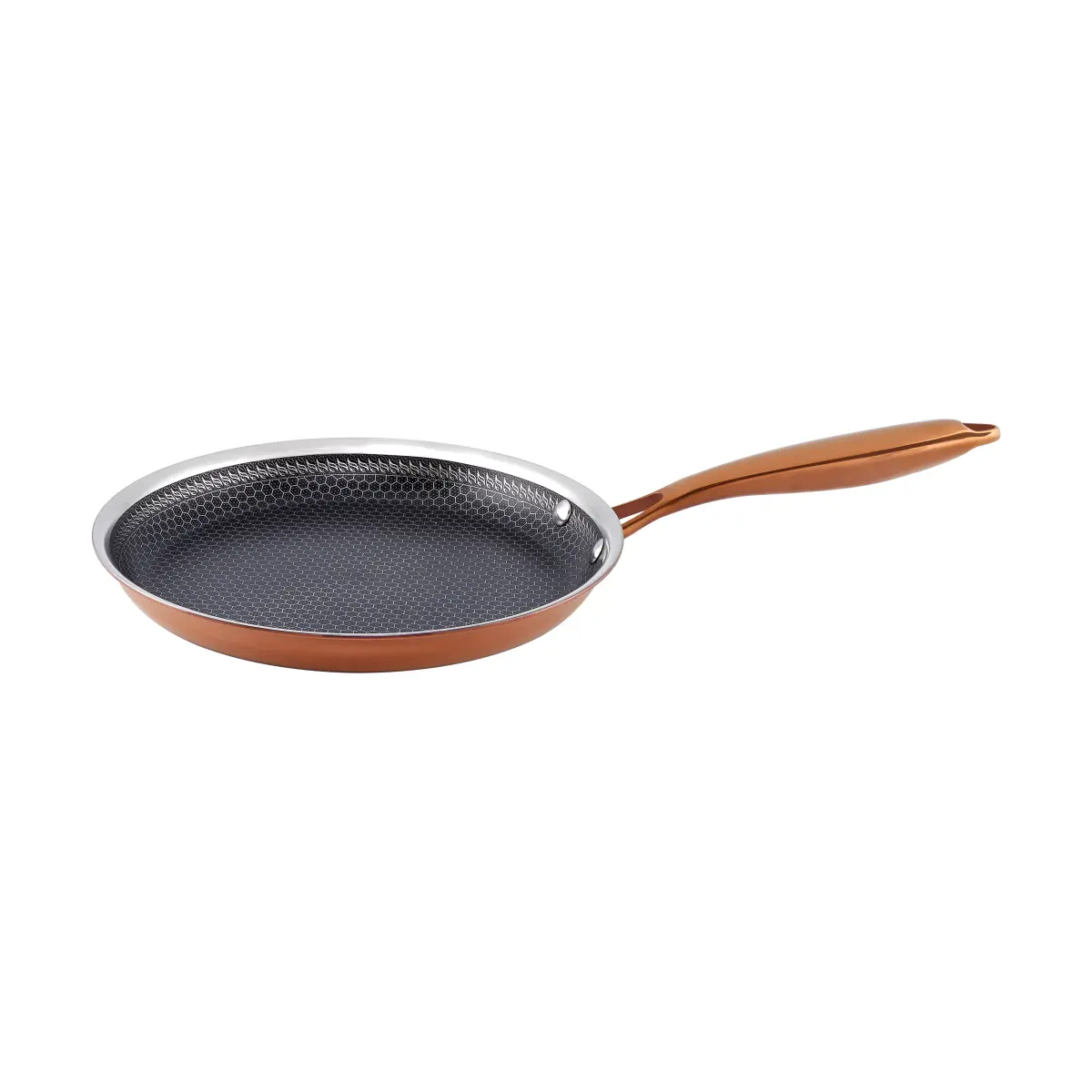 Hâws Santo pannkakepanne hybrid coating Ø24 cm, Rose Gold