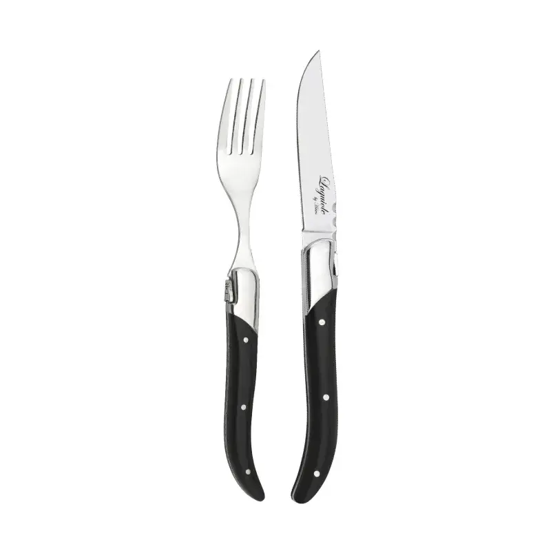Laguiole By Hâws grillbestikk 12-deler, Black Wood