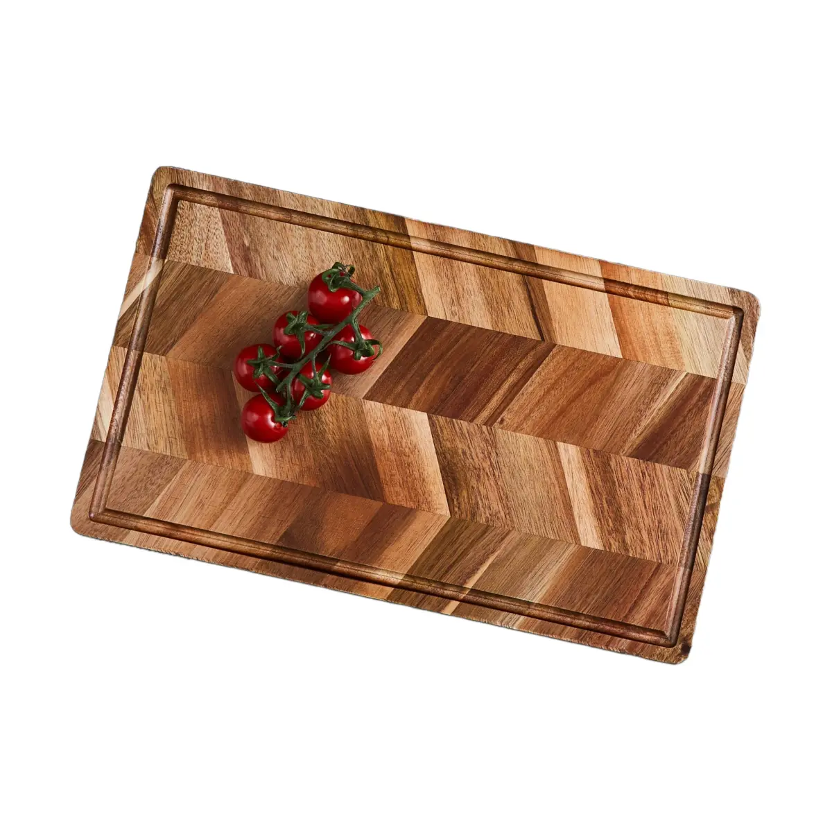 Laguiole by Hâws skjærefjøl 40x24x1,9 cm, Acacia wood Herringbone style