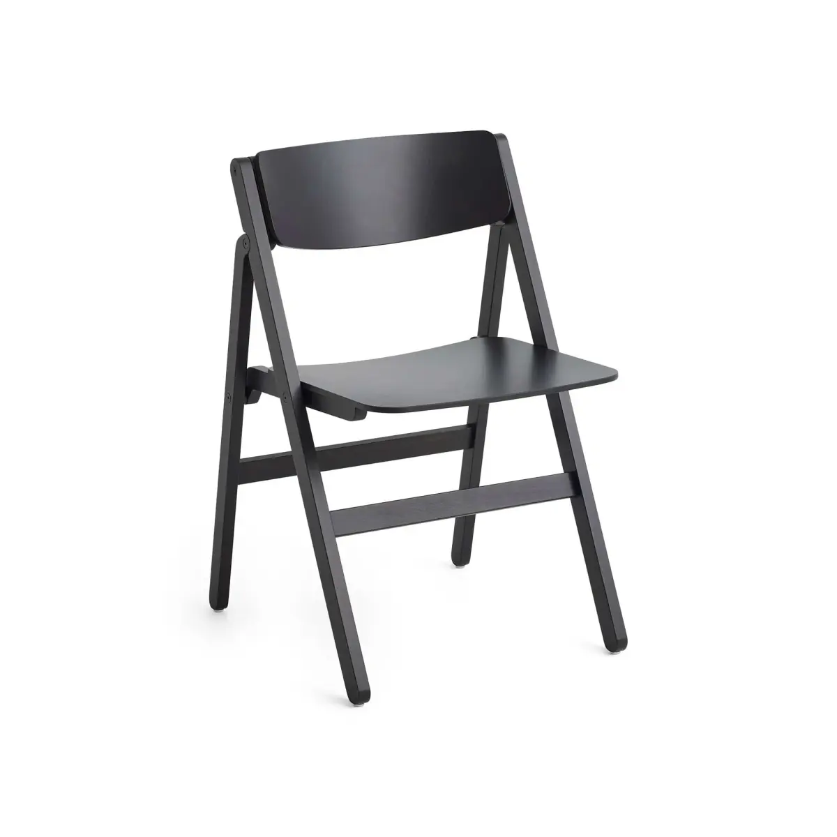 Backflip Chair stol→Backflip Chair stol, Anthracite lakkert bøk